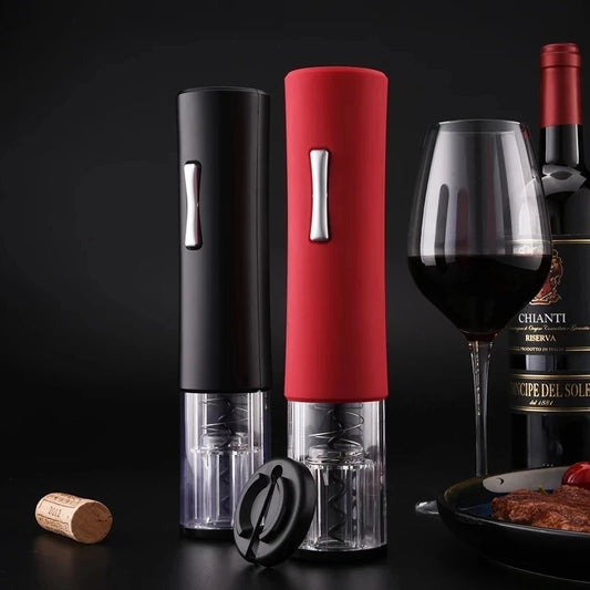 VinoEase™: Destapador de Vino Eléctrico para Abrir Botellas sin Esfuerzo